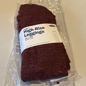 Old Navy - High-Rise Leggings - Maroon Jive - Size XXL - NWT